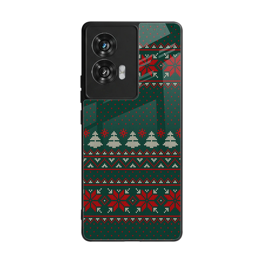 Cozy Cheer back phone cover | glass case for motorola edge 50 fusion
