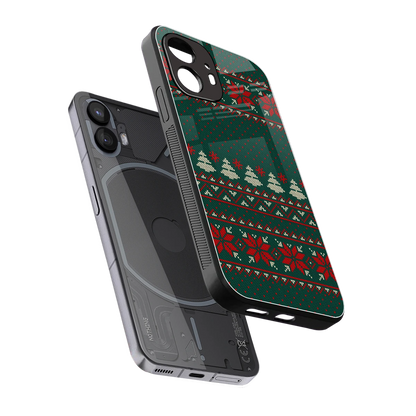 Cozy Cheer sleek nothing phone 2 cover with tempered glass back and TPU edges