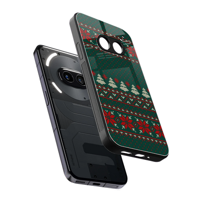 Cozy Cheer sleek nothing phone 2a cover with tempered glass back and TPU edges