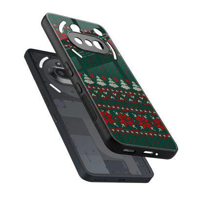 Cozy Cheer sleek nothing phone 3a cover with tempered glass back and TPU edges