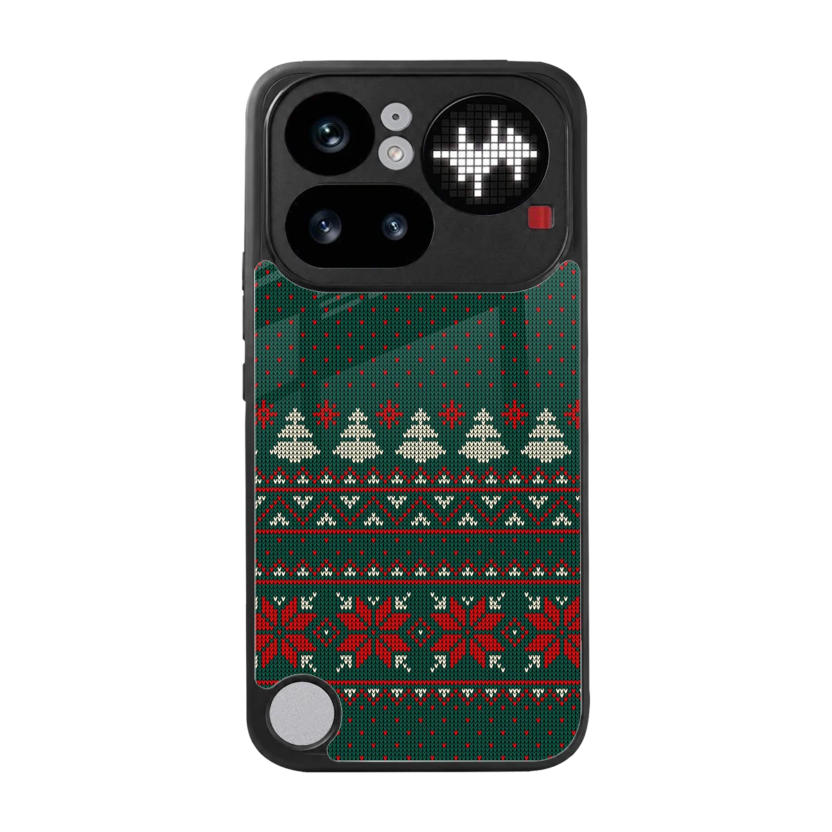 Cozy Cheer back phone cover | glass case for nothing phone 4a pro