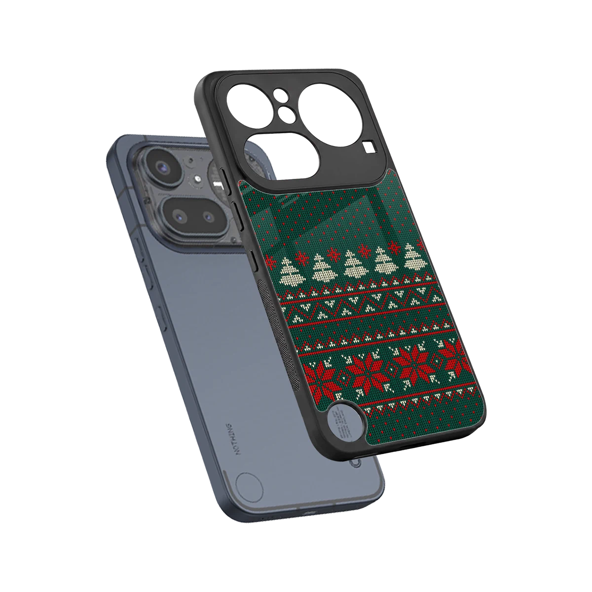 Cozy Cheer sleek nothing phone 4a pro cover with tempered glass back and TPU edges