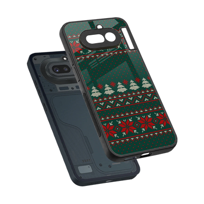 Cozy Cheer sleek nothing phone 4a cover with tempered glass back and TPU edges