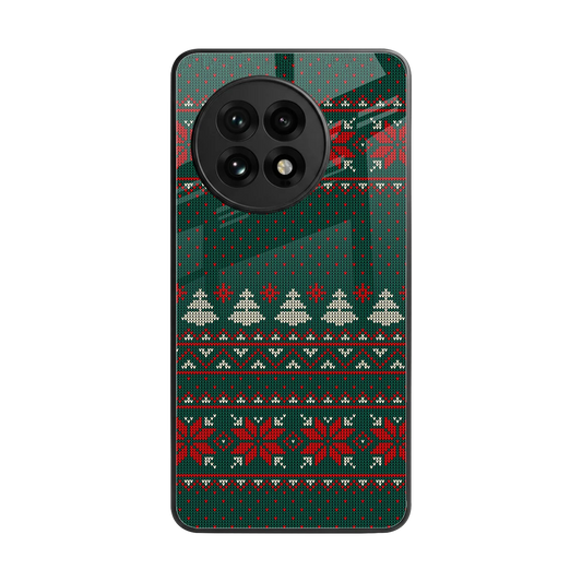 Cozy Cheer back phone cover | glass case for oneplus 13r