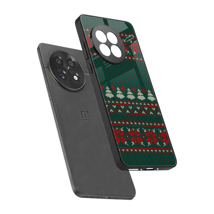 Cozy Cheer sleek oneplus 13r cover with tempered glass back and TPU edges