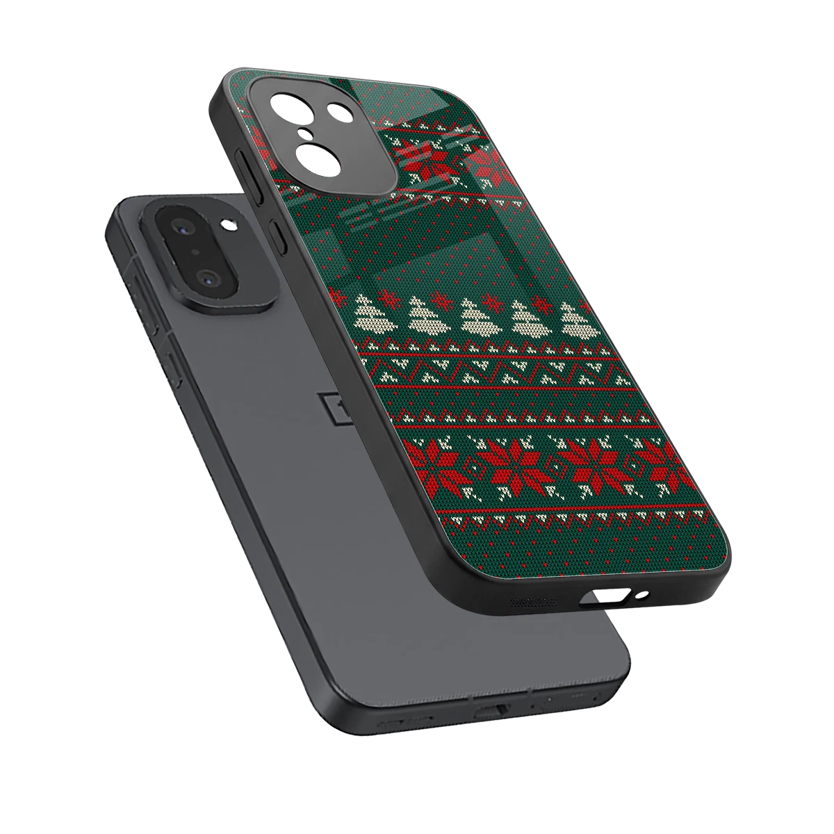 Cozy Cheer sleek oneplus 15r cover with tempered glass back and TPU edges