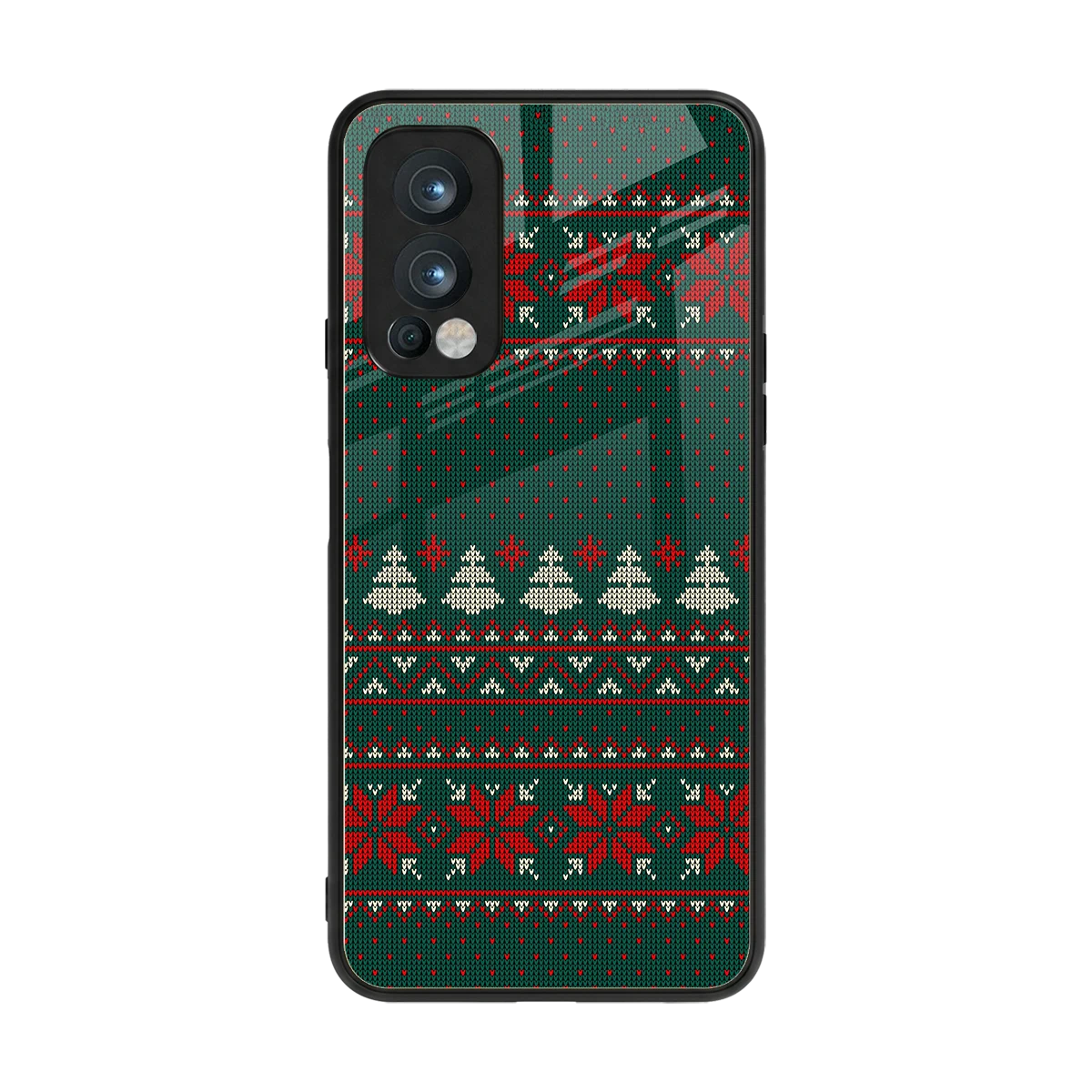 Cozy Cheer back phone cover | glass case for oneplus nord 2