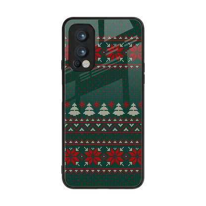 Cozy Cheer back phone cover | glass case for oneplus nord 2
