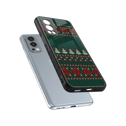 Cozy Cheer sleek oneplus nord 2 cover with tempered glass back and TPU edges