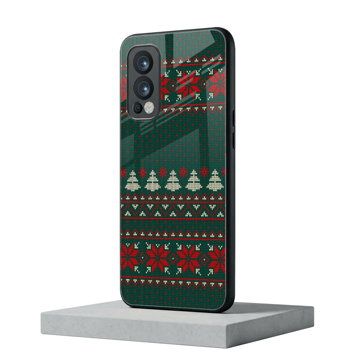 Cozy Cheer oneplus nord 2 mobile cover | shockproof glass phone case