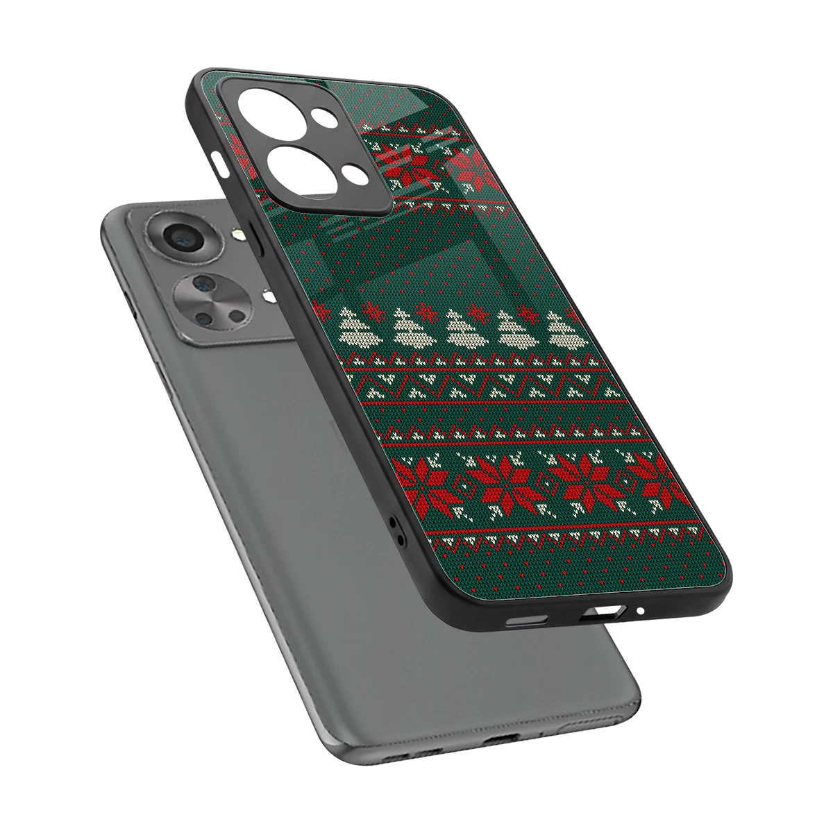 Cozy Cheer sleek oneplus nord 2t cover with tempered glass back and TPU edges
