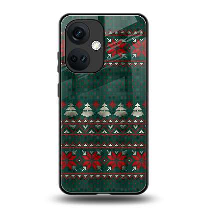 Cozy Cheer back phone cover | glass case for oneplus nord ce 3