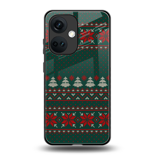 Cozy Cheer back phone cover | glass case for oneplus nord ce 3