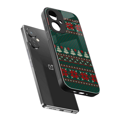 Cozy Cheer sleek oneplus nord ce 3 cover with tempered glass back and TPU edges