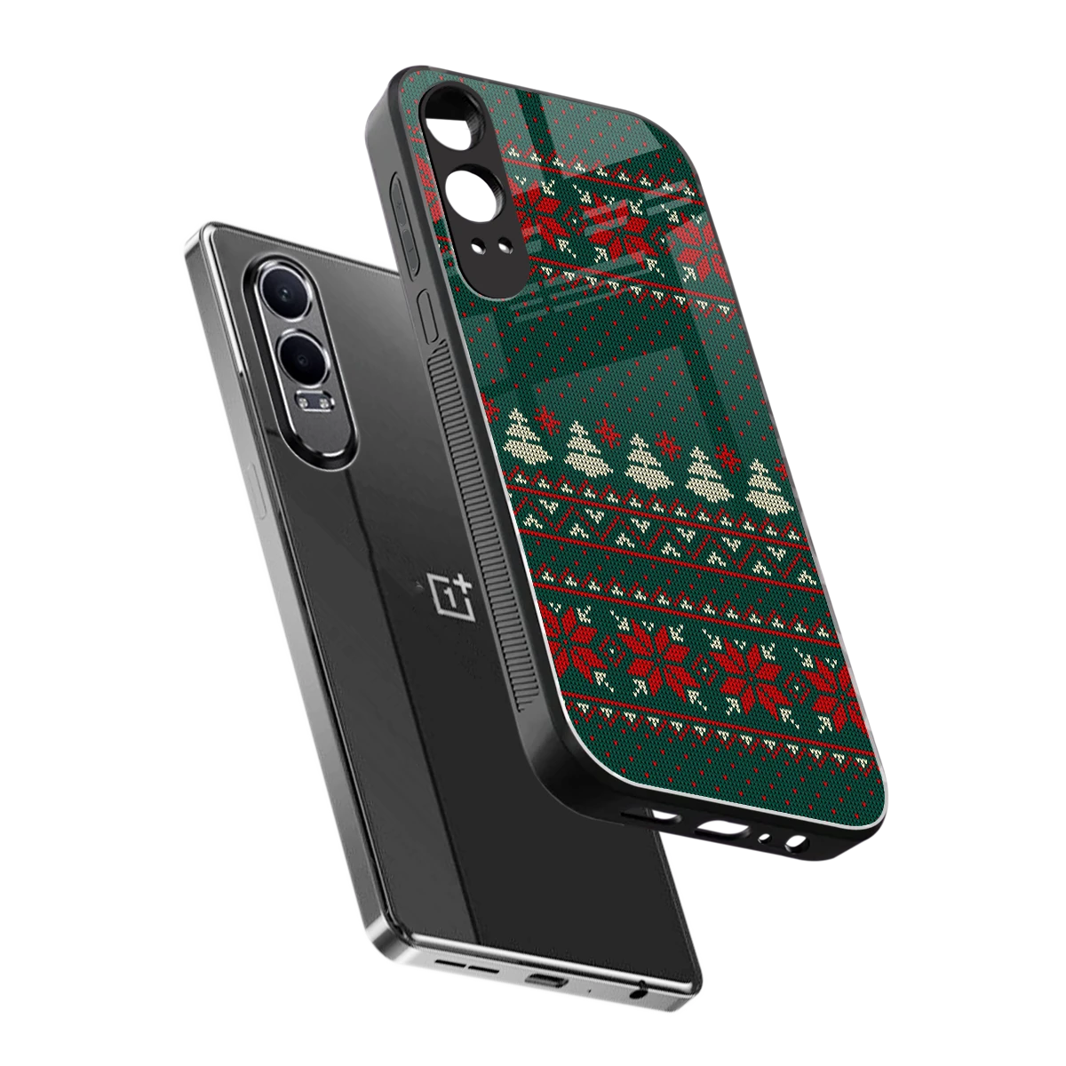 Cozy Cheer sleek oneplus nord ce 4 lite cover with tempered glass back and TPU edges