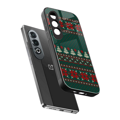 Cozy Cheer sleek oneplus nord ce 4 cover with tempered glass back and TPU edges