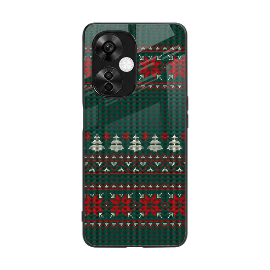 Cozy Cheer back phone cover | glass case for oneplus nord ce 3 lite