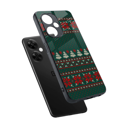 Cozy Cheer sleek oneplus nord ce 3 lite cover with tempered glass back and TPU edges