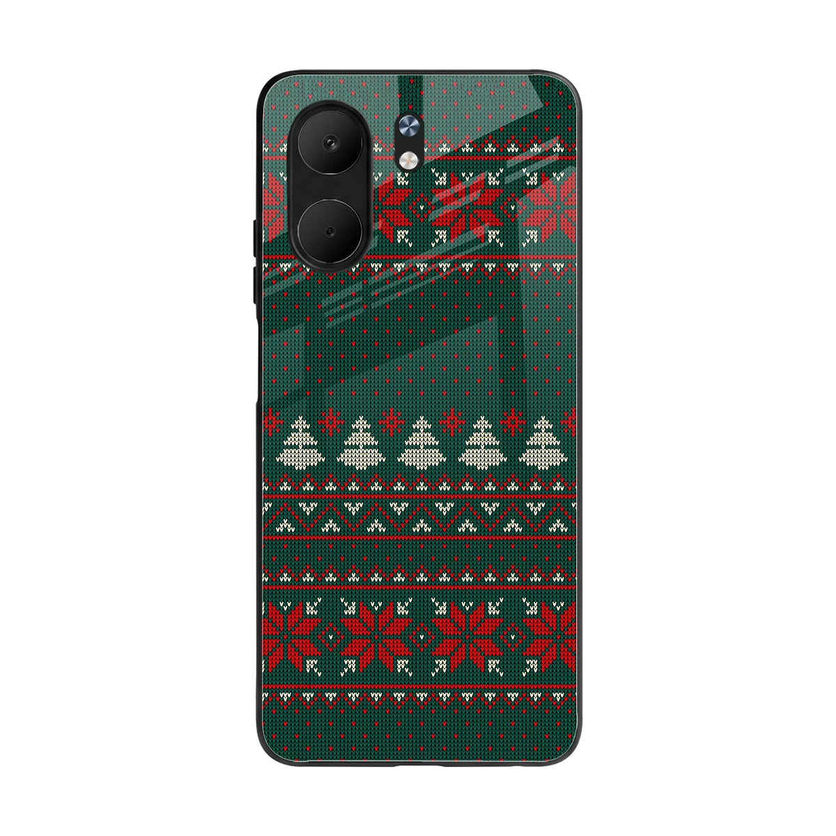 Cozy Cheer back phone cover | glass case for oppo a5x 5g