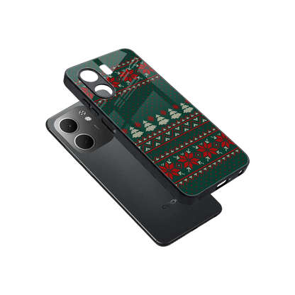 Cozy Cheer sleek oppo a5x 5g cover with tempered glass back and TPU edges