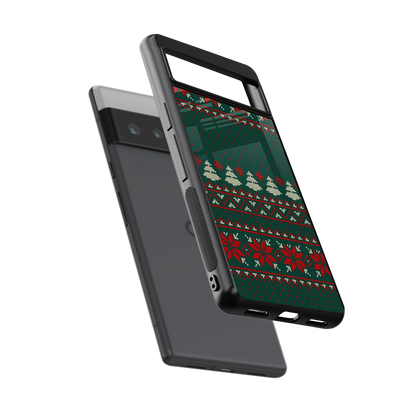 Cozy Cheer sleek google pixel 6 pro cover with tempered glass back and TPU edges