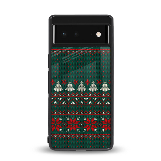 Cozy Cheer back phone cover | glass case for google pixel 6a