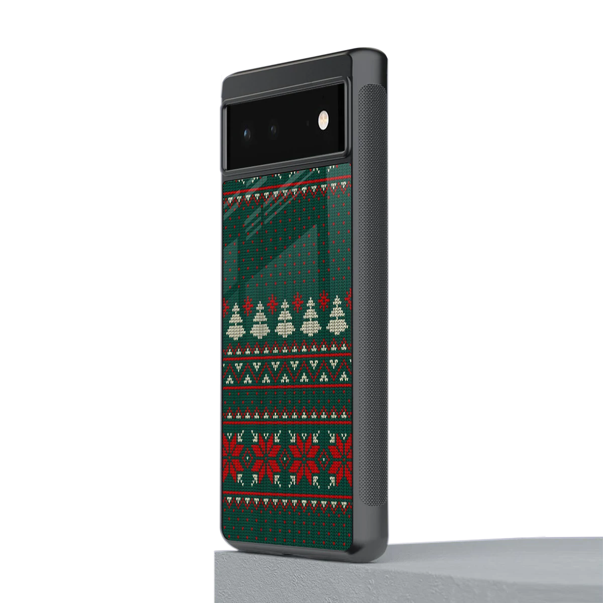 Cozy Cheer stylish phone case for google pixel 6a | glossy glass and slim fit