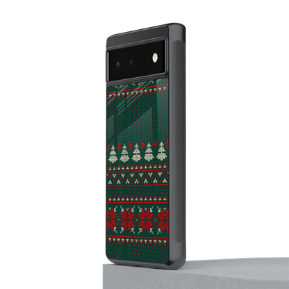 Cozy Cheer stylish phone case for google pixel 6a | glossy glass and slim fit