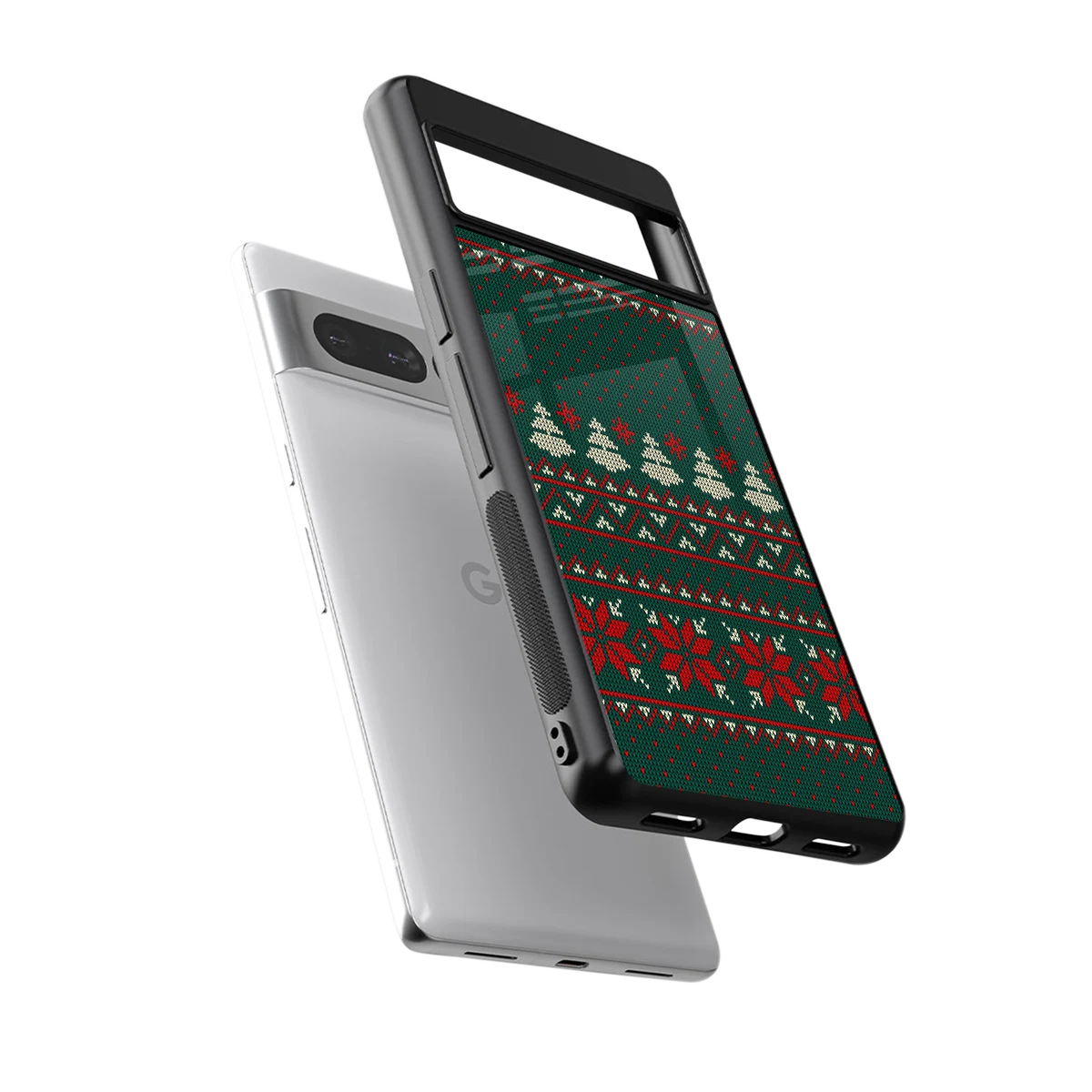 Cozy Cheer sleek google pixel 7 pro cover with tempered glass back and TPU edges