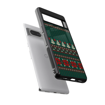 Cozy Cheer sleek google pixel 7 pro cover with tempered glass back and TPU edges