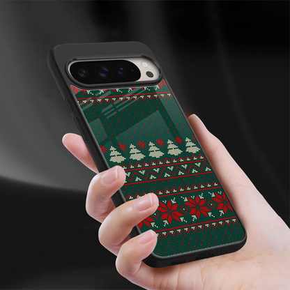 Cozy Cheer sleek google pixel 9 pro xl cover with tempered glass back and TPU edges