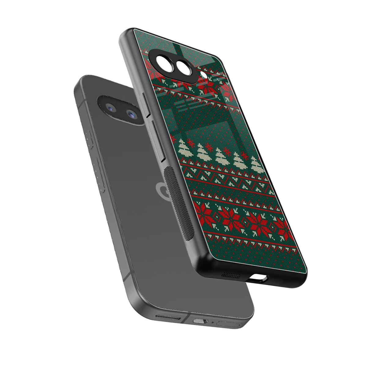 Cozy Cheer sleek google pixel 10a cover with tempered glass back and TPU edges