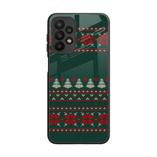 Cozy Cheer back phone cover | glass case for samsung galaxy a23