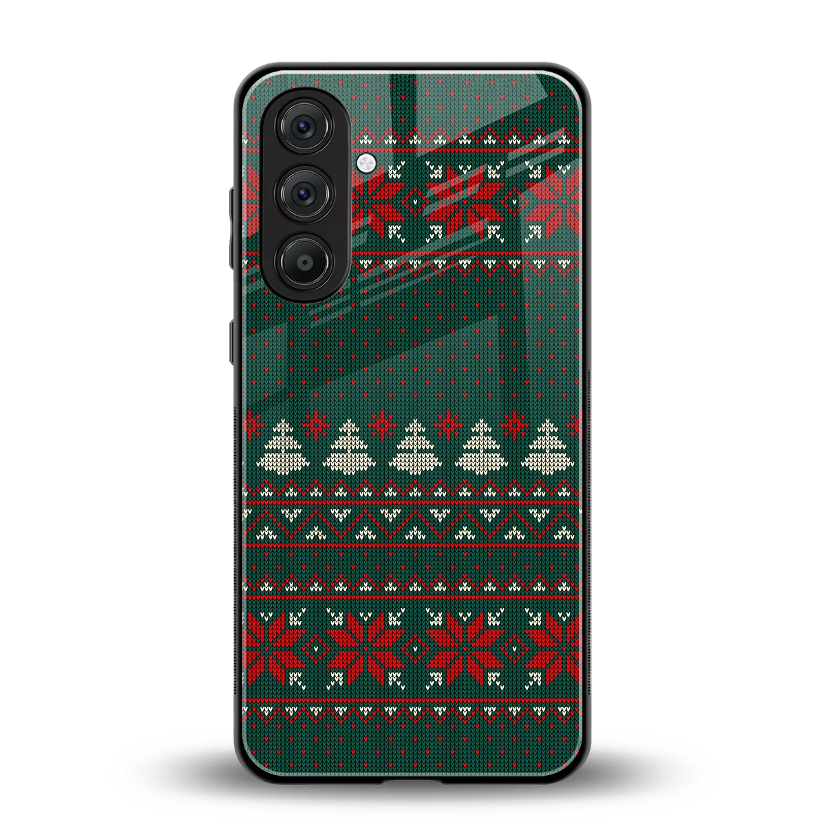 Cozy Cheer back phone cover | glass case for samsung galaxy m34 5g