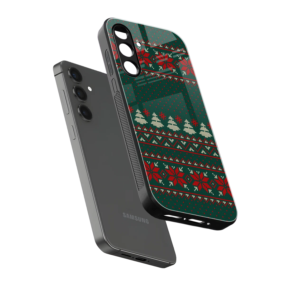 Cozy Cheer sleek samsung galaxy a16 5g cover with tempered glass back and TPU edges