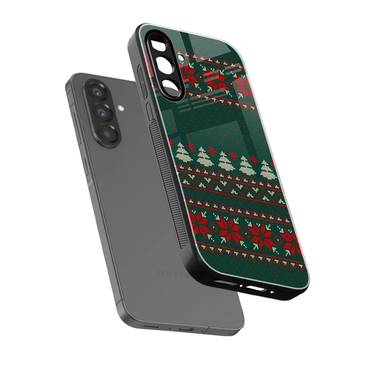Cozy Cheer sleek samsung galaxy a17 5g cover with tempered glass back and TPU edges