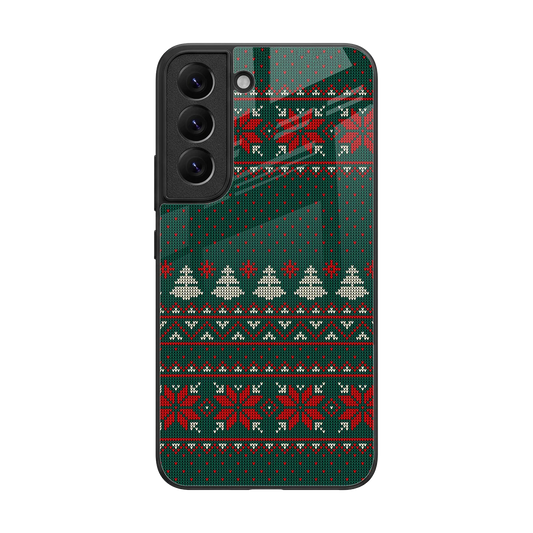 Cozy Cheer back phone cover | glass case for samsung galaxy s22
