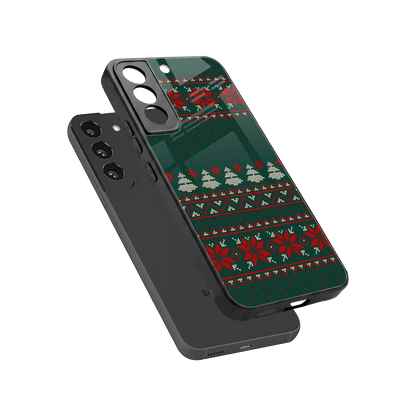 Cozy Cheer sleek samsung galaxy s22 cover with tempered glass back and TPU edges