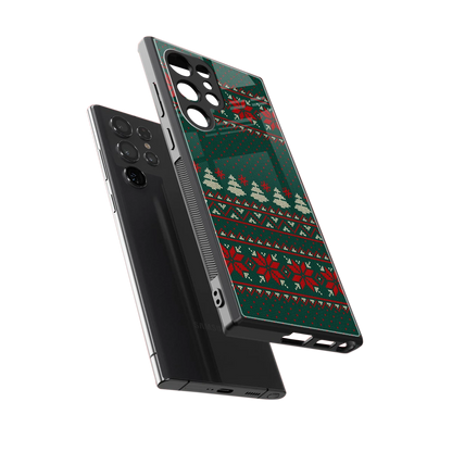 Cozy Cheer sleek samsung galaxy s23 ultra cover with tempered glass back and TPU edges