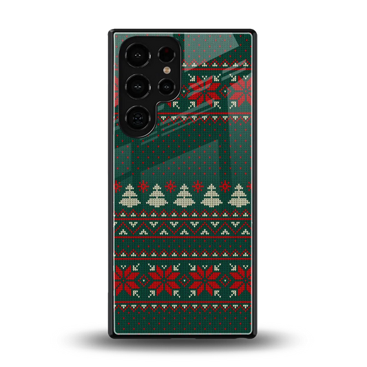 Cozy Cheer back phone cover | glass case for samsung galaxy s25 ultra