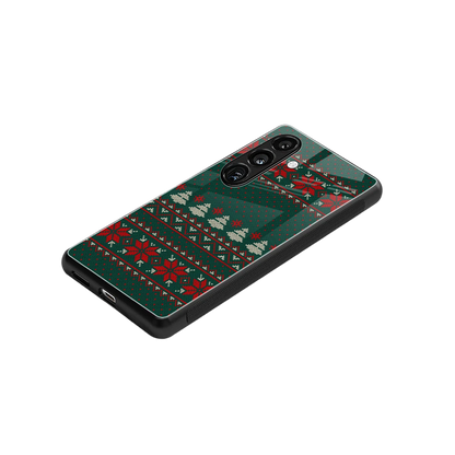 Cozy Cheer stylish phone case for samsung galaxy s25 | glossy glass and slim fit