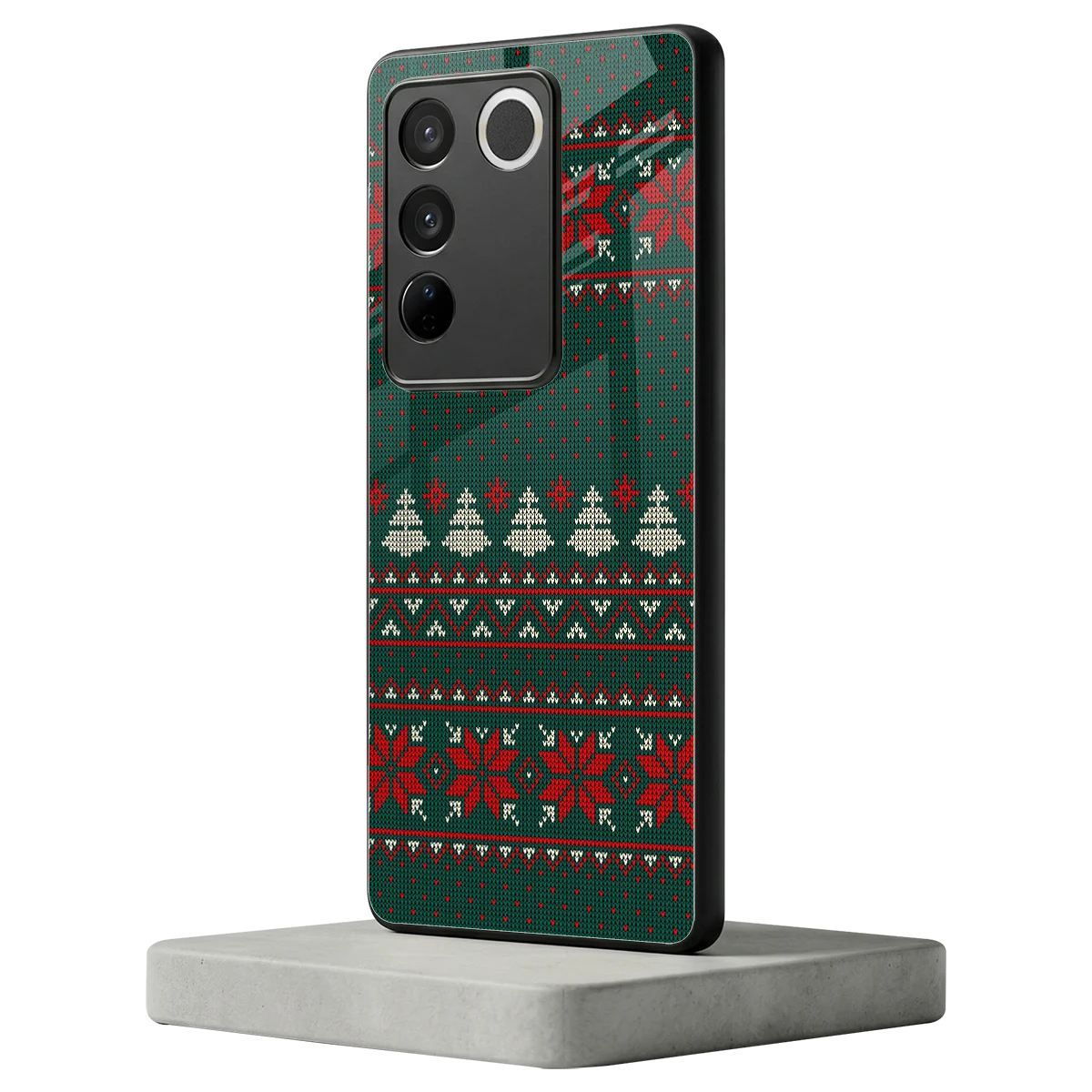 Cozy Cheer vivo v27 5g mobile cover | shockproof glass phone case
