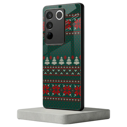 Cozy Cheer vivo v27 5g mobile cover | shockproof glass phone case