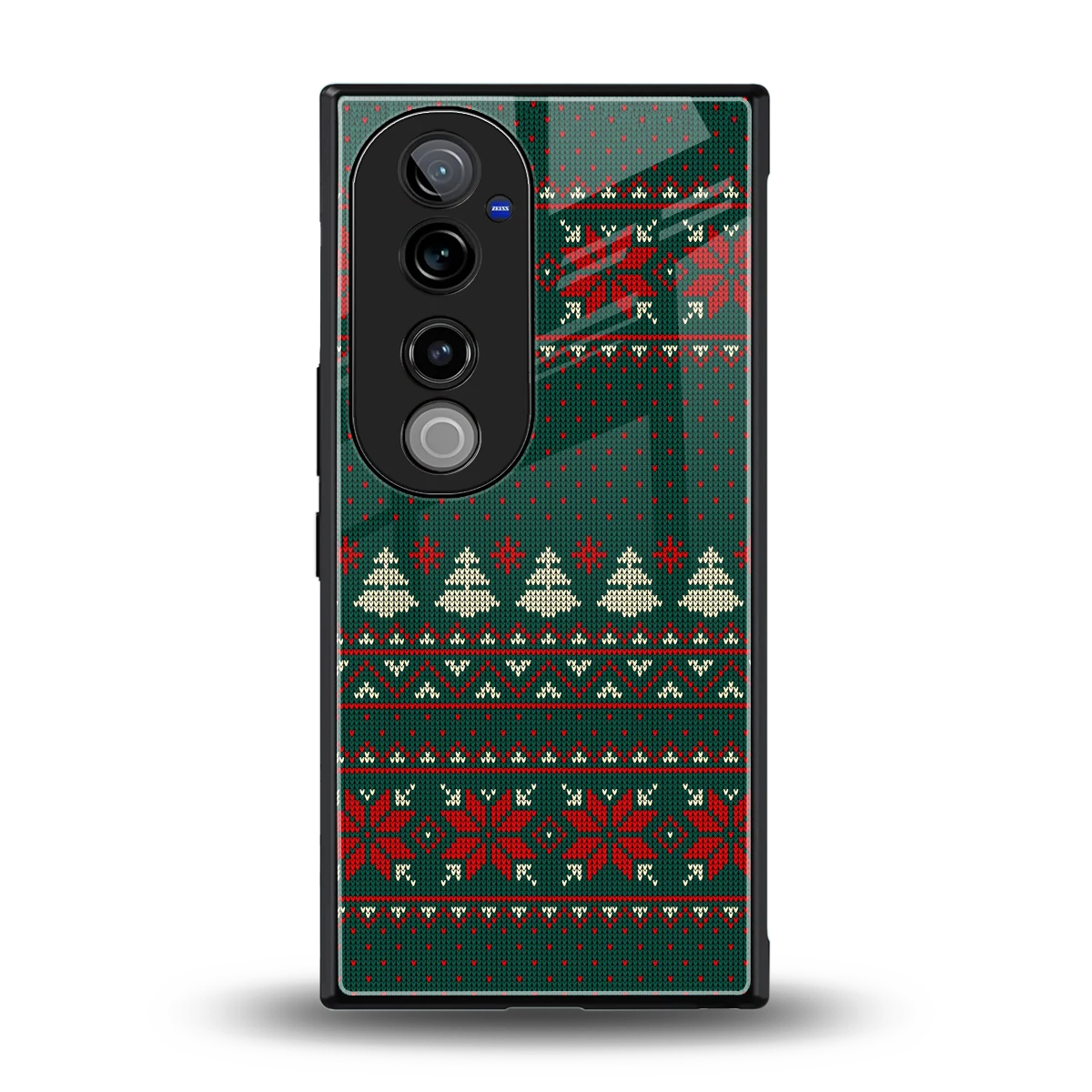 Cozy Cheer back phone cover | glass case for vivo v40 pro