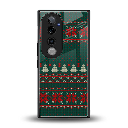 Cozy Cheer back phone cover | glass case for vivo v40 pro