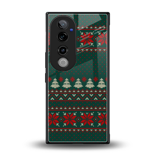 Cozy Cheer back phone cover | glass case for vivo v40 pro