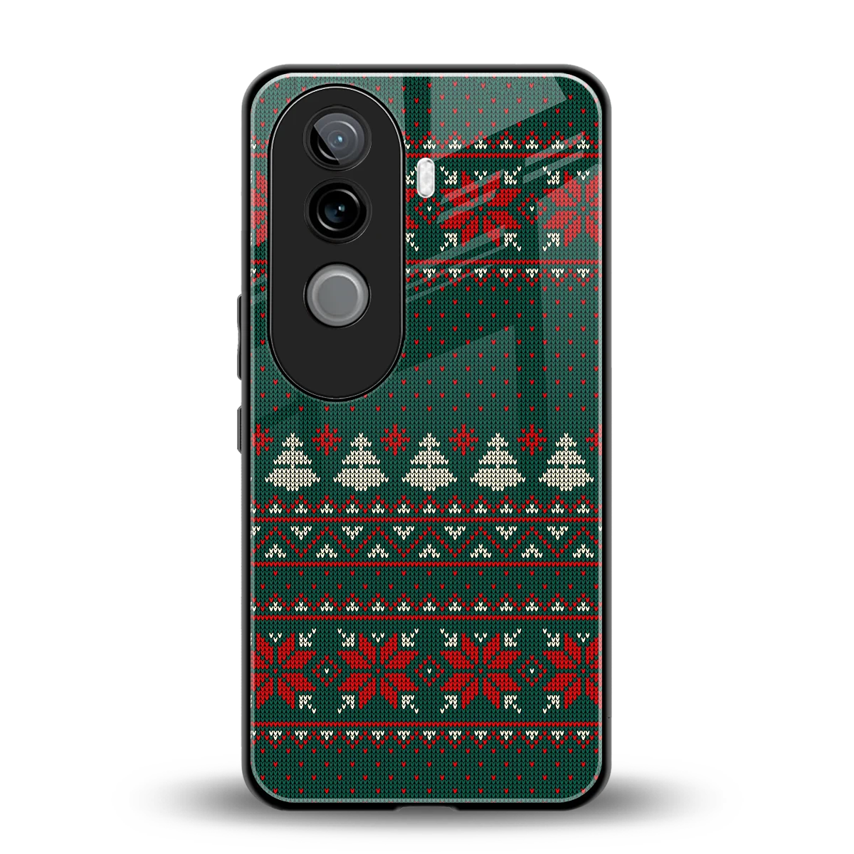 Cozy Cheer back phone cover | glass case for vivo v40e