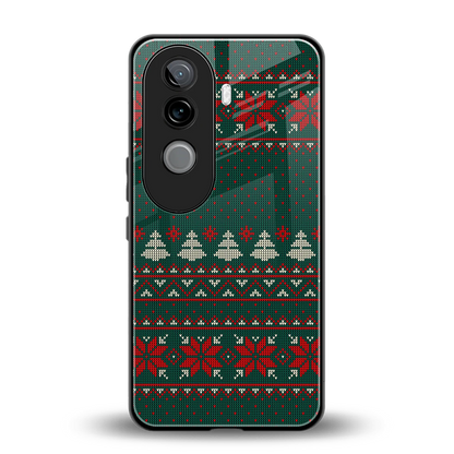 Cozy Cheer back phone cover | glass case for vivo v40e