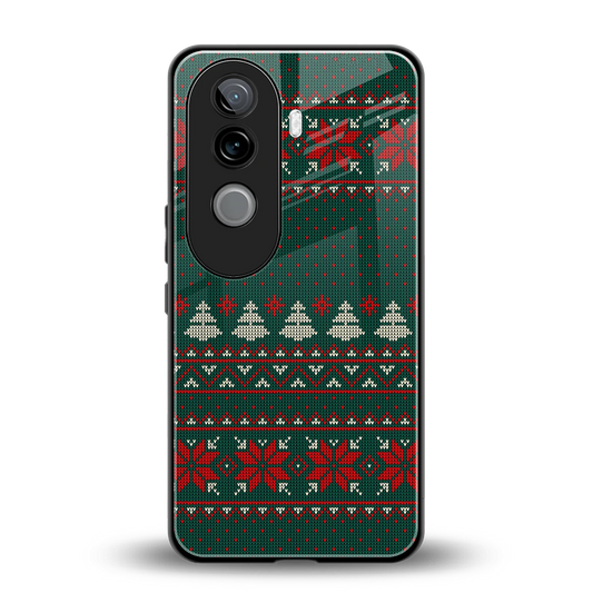 Cozy Cheer back phone cover | glass case for vivo v40e