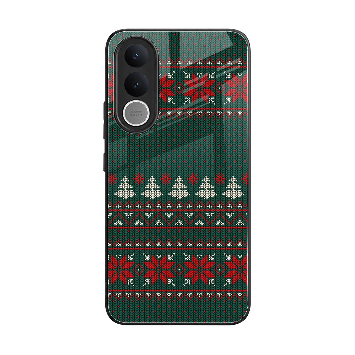 Cozy Cheer back phone cover | glass case for vivo v70 fe